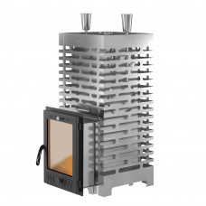 Дровяная печь для бани ASTON 30 INOX (320М)