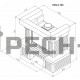 Каминная облицовка Еврокамин Прага 700 пристенная