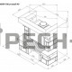 Каминная облицовка Еврокамин Кипр 700 угловая