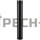 Сэндвич-труба Везувий BLACK (AISI 430/0,8мм) L-1 м