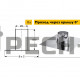 Проход через крышу 0° Schiedel Permeter 25 (⌀ 150/200 мм)