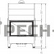 Каминная топка Palazzetti Sunny Fire 80 Front