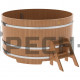 Купель круглая для бани и сауны Bentwood из дуба (d=1,80)