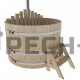 Фурако с внутренней печкой Bentwood из кедра "Стандарт" (d=1,5)