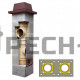 Комплект дымохода ECOOSMOSE "OSMOTEC" D=200/200 мм. Двухходовая 8 пм