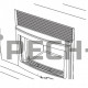Конвекционная решетка короткая Contura
