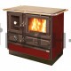 Отопительно-варочная печь с водяным контуром MBS Super Thermo Magnum Red L