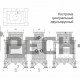 Каминная облицовка КимрПечь Кострома двухъярусная центральная