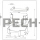 Каминокомплект Прометей Лили (пристенный)