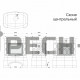 Изразцовая печь-камин КимрПечь Сконе центральная с топкой Contura i5