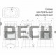 Изразцовая печь-камин КимрПечь Сконе двухъярусная центральная с топкой Contura i5
