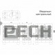 Изразцовая печь-камин КимрПечь Медальон центральная с топкой Contura i7
