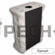 Изразцовая печь-камин КимрПечь Истра пристенная с топкой Contura i7