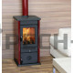 Отопительная печь MBS Vesta Eco Dark Red
