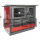 Отопительно-варочная печь MBS Magnum Plus 4D RED L