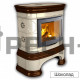 Изразцовая печь-камин КимрПечь Сконе декоративная центральная с очагом Dimplex Cassette 400
