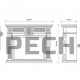 Каминокомплект Electrolux Vittoriano 30 с очагом EFP/P - 3020LS