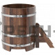 Купель овальная для бани и сауны Bentwood из лиственницы (ШхД=0,80х1,42 м)