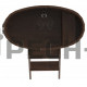 Купель овальная для бани и сауны Bentwood из дуба (ШхД=0,59х1,06 м)