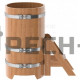 Купель овальная для бани и сауны Bentwood из дуба (ШхД=0,59х1,06 м)