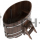 Купель овальная для бани и сауны Bentwood из лиственницы (ШхД=0,92х1,66 м)