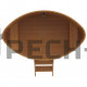 Купель овальная для бани и сауны Bentwood из лиственницы (ШхД=1,15х1,83 м)