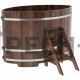 Купель овальная для бани и сауны Bentwood из лиственницы (ШхД=1,15х1,83 м)
