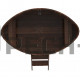 Купель овальная для бани и сауны Bentwood из лиственницы (ШхД=1,15х1,83 м)