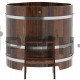Купель угловая для бани и сауны Bentwood из лиственницы (ШхД=1,03х1,03 м)