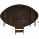 Купель овальная для бани и сауны Bentwood из сращенных ламелей лиственницы (ШхД=1,12х1,83 м)