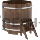 Купель круглая для бани и сауны Bentwood из сращенных ламелей лиственницы (d=1,17)