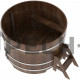 Купель круглая для бани и сауны Bentwood из сращенных ламелей лиственницы (d=1,50)