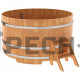 Купель круглая для бани и сауны Bentwood из сращенных ламелей лиственницы (d=2,0)