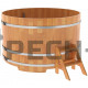 Купель круглая для бани и сауны Bentwood из сращенных ламелей лиственницы (d=2,0)