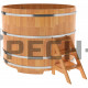 Купель круглая для бани и сауны Bentwood из сращенных ламелей лиственницы (d=2,0)