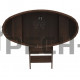 Купель овальная для бани и сауны Bentwood из дуба (ШхД=0,69х1,31 м)