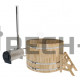 Фурако с наружной печкой Bentwood из кедра "Сращенная" (d=1,8)
