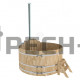 Фурако с внутренней печкой Bentwood из кедра "Сращенная" (d=2,1)