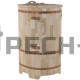 Фитобочка прямая Bentwood "Сращенная" натуральная