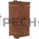 Фитобочка прямая Bentwood "Сращенная" крашеная (вишня)