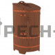 Фитобочка со скосом Bentwood "Стандарт" крашеная (вишня)