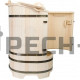 Фитобочка со скосом Bentwood "Премиум" крашеная (орех)