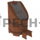 Фитобочка со стеклом Bentwood "Стандарт" крашеная (вишня)