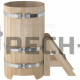 Купель овальная для бани и сауны Bentwood из кедра "Премиум" (ШхД=0,59х1,06 м)
