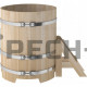 Купель овальная для бани и сауны Bentwood из кедра "Премиум" (ШхД=0,80х1,42 м)