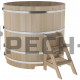 Купель круглая для бани и сауны Bentwood из кедра "Премиум" (d=1,50)