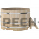 Купель круглая для бани и сауны Bentwood из кедра "Премиум" (d=1,50)