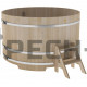 Купель круглая для бани и сауны Bentwood из кедра "Премиум" (d=2,0)