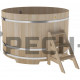 Купель круглая для бани и сауны Bentwood из кедра "Премиум" (d=2,0)