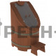 Фитобочка со стеклом Bentwood "Премиум" крашеная (вишня)